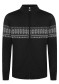 náhled Pánský svetr Dale Of Norway Hovden Masc Jacket E Darkcharcoal Lightcharcoal