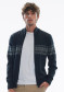 náhled Pánský svetr Dale Of Norway Hovden Masc Jacket E Darkcharcoal Lightcharcoal