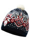 náhled Čepice Dale Of Norway Winterland Hat C00 Navy Offwhite Raspberry
