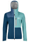 náhled Dámská bunda Ortovox 3l Ortler Jacket W Petrol Blue