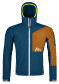 náhled Pánská bunda Ortovox Berrino Hooded Jacket M Petrol Blue 