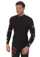 náhled Pánské tričko Rossignol Infini Compression Race Top Black/Red