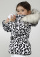 náhled Dětská bunda Poivre Blanc W22-1005-BBGL/L Ski Jacket Leopard White