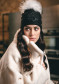 náhled Granadilla Sylvain Fur Beanie 001 Black