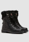 náhled Nis 2215429/1 Scarponcino String+Lampo/Pelle Nero-Lapin