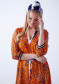 náhled Dámské šaty Sportalm Giant Orange