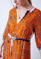 náhled Dámské šaty Sportalm Giant Orange