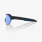 náhled Sluneční brýle 100% S2 Black Holographic Hiper Blue Multilayer Mirror Lens