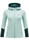 náhled Peak Performance W Rider Zip Hood Delta Green/Scarab Green
