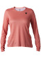 náhled Dámský cyklistický dres Fox W Flexair Ascent LS Jersey Salmon