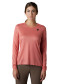 náhled Dámský cyklistický dres Fox W Flexair Ascent LS Jersey Salmon