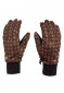náhled Dámské rukavice Goldbergh Polaris Glove Dark Brown