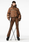 náhled Dámská bunda Goldbergh Track Ski Jacket Dark Brown