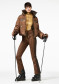 náhled Dámská bunda Goldbergh Track Ski Jacket Dark Brown
