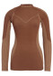 náhled Dámské triko Goldbergh Fast Baselayer Long Sleeve Mocha