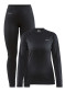 náhled Dámské termoprádlo Craft 1909706-999000 Core Dry Baselayer Set W