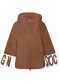 náhled Dámský kabát High Society Eden faux fur jacket 8000 camel/white