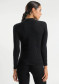 náhled Dámské triko UYN W Fusyon Biotech UW Shirt Long_Sl Black
