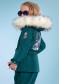 náhled Dětská bunda Poivre Blanc W23-1003-BBGL/A Ski Jacket Ever Green