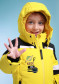 náhled Dětská bunda Poivre Blanc W23-0900-BBBY Ski Jacket Multico Sunny Yellow