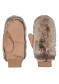 náhled Barts Fur Mitts Heather Brown
