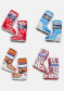 náhled Dámské boty Moon Boot Icon Retrobiker 003 White Stars