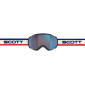 náhled Scott Faze II beige/blue enhancer blue chrome