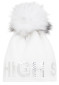 náhled High Society Rush hat with fur white/silver 90
