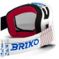 náhled Briko Vulcano Mask Italia-White Science Blue-Bm2-Brýle
