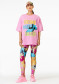 náhled Dámské tričko Goldbergh Mimo Short Sleeve Top Miami Pink