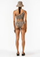 náhled Dámské plavky Goldbergh Poolscape Bikini Bottom Jaguar