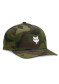 náhled Kšiltovka Fox Yth Fox Head Camo 110 Sb Hat Green Camo