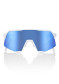 náhled Sluneční brýle 100% S3 - Matte White - HiPER Blue Multilayer Mirror Lens