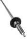 náhled Leki Spin, black-silvergray-white, 100 - 130 cm