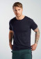 náhled Pánské triko Devold Breeze Merino 150 T-Shirt Man Ink