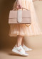 náhled Dámské boty Nis 2229382L/9 Sneaker Pelle Stamp.Bianco/Space Petra