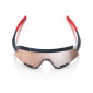 náhled 100% SLENDALE - Gloss Crabon Fiber - HiPER Crimson-Silver Lens