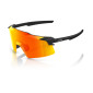 náhled 100% Aerocraft - Soft Tact Black - HiPER Red Multilayer Mirror Lens