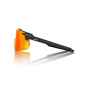 náhled 100% Aerocraft - Soft Tact Black - HiPER Red Multilayer Mirror Lens