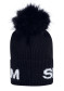 náhled Dámská čepice Sportalm 1829818716 Black/Snow White