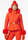 náhled Dámská bunda Goldbergh Giselle Faux Border Ski Jacket Orange