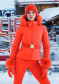 náhled Dámská bunda Goldbergh Giselle Faux Border Ski Jacket Orange