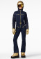 náhled Dámská kombinéza Goldbergh Arselle Ski Suit French Blue