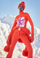 náhled Dámská kombinéza Goldbergh Angele Faux Border Ski Suit Orange