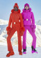 náhled Dámská kombinéza Goldbergh Angele Faux Border Ski Suit Orange