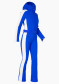 náhled Dámská kombinéza Goldbergh Coureur Ski Suit Dazzling Blue