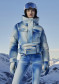 náhled Dámská bunda Goldbergh Ciel Bleu Ski Jacket Denim Print