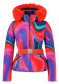 náhled Dámská bunda Goldbergh Muse Faux Border Ski Jacket Absinthe Rainbow