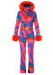 náhled Dámská kombinéza Goldbergh La Fete Faux Border Ski Suit Absinthe Rainbow