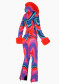 náhled Dámská kombinéza Goldbergh La Fete Faux Border Ski Suit Absinthe Rainbow